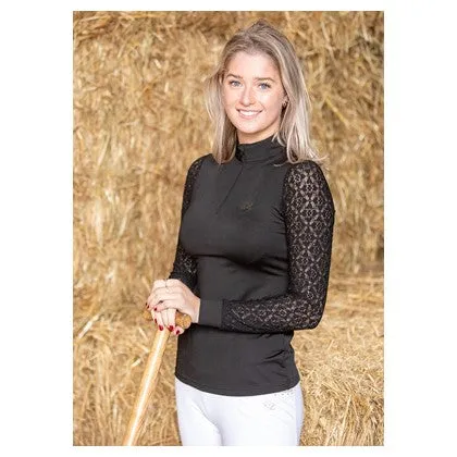 A3 Competition Shirt - Crystal Lace Black