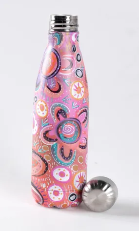 Aboriginal Art Stainless Steel Water Bottle Adventure