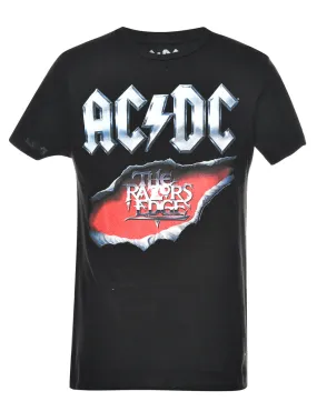 AC/DC Black Band T-shirt - S