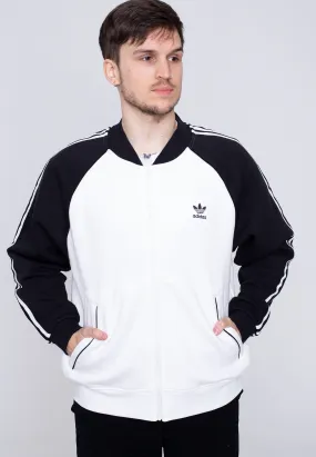 Adidas - SST Fleece White/Black - Track Jacket