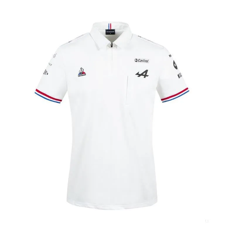 Alpine Polo, Team, White, 2021