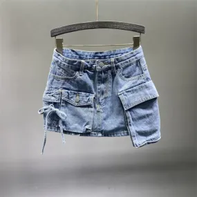 Angles Denim Skirt