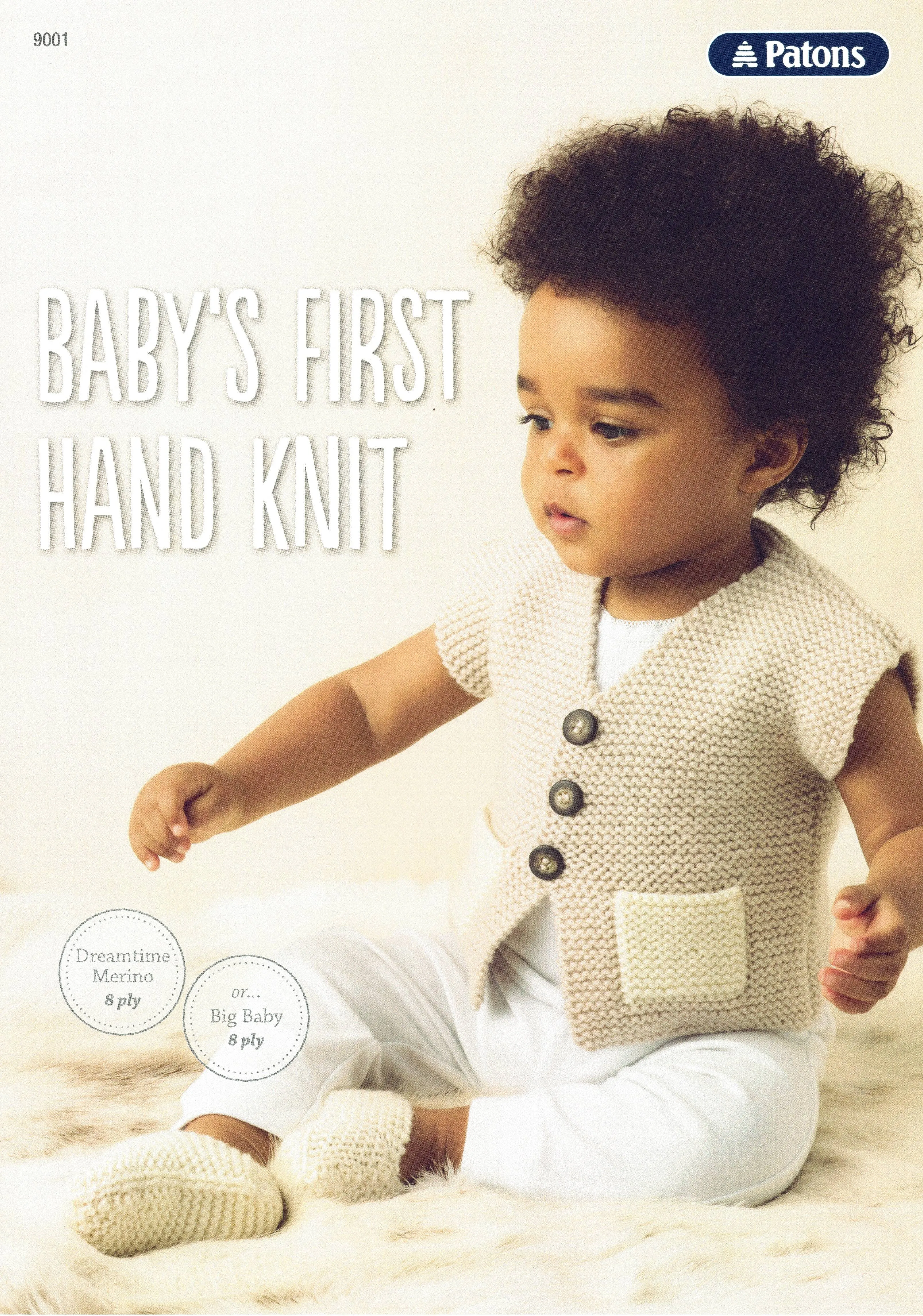 Baby - Patons Leaflet 9001 Baby's First Hand Knit