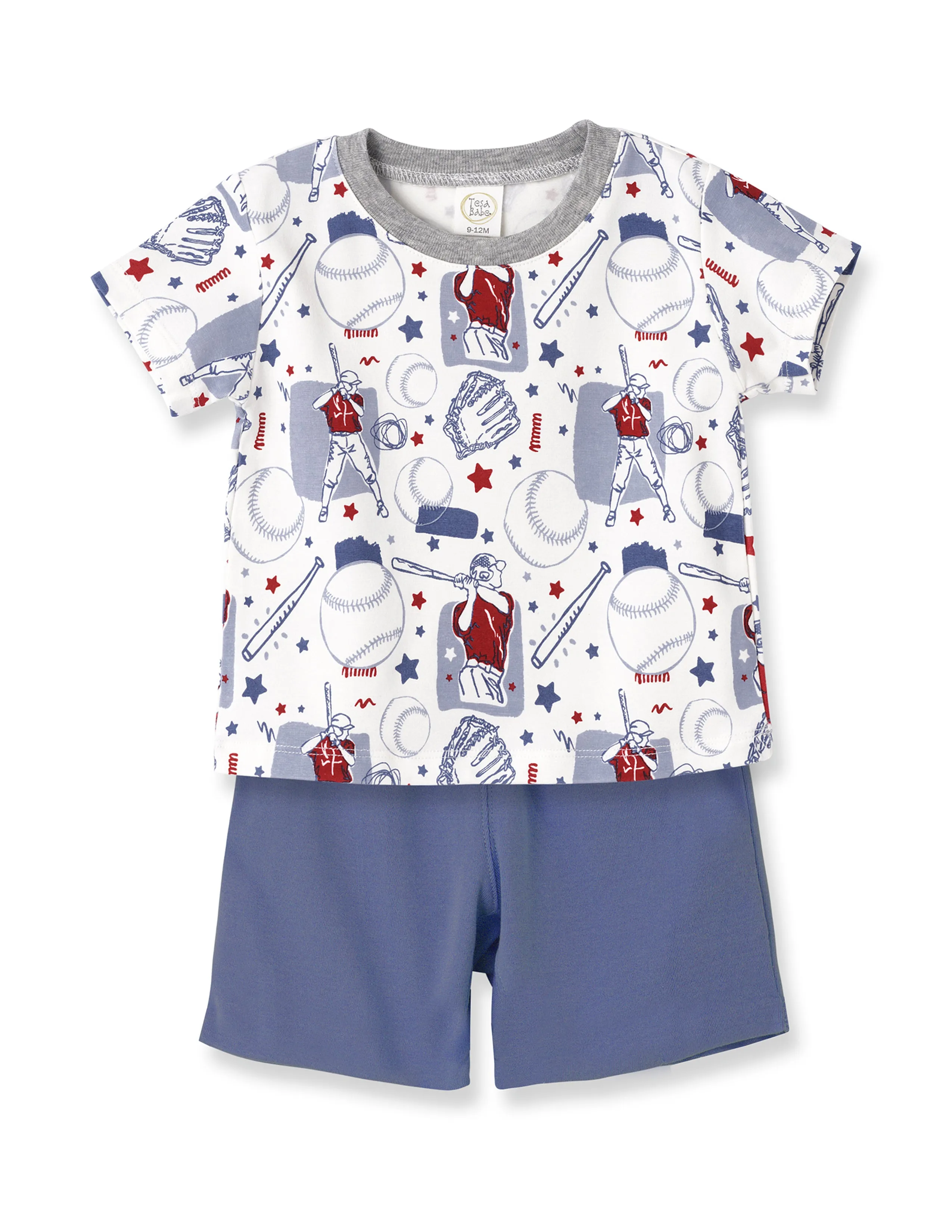 Batter Up Tee & Shorts Set