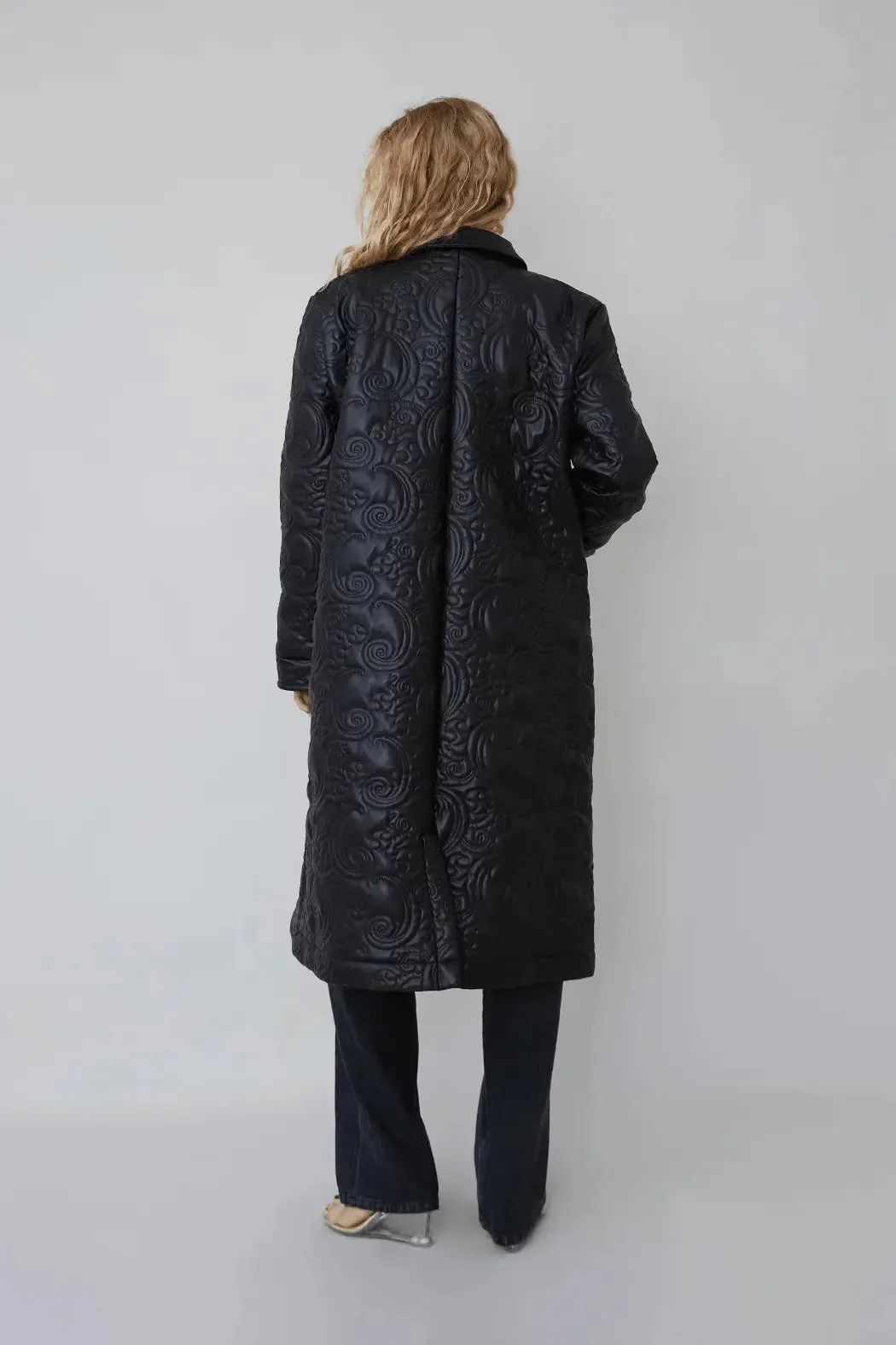 Beatrice Coat Black