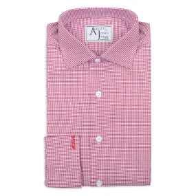 Bespoke - Red Textured Bespoke Shirt