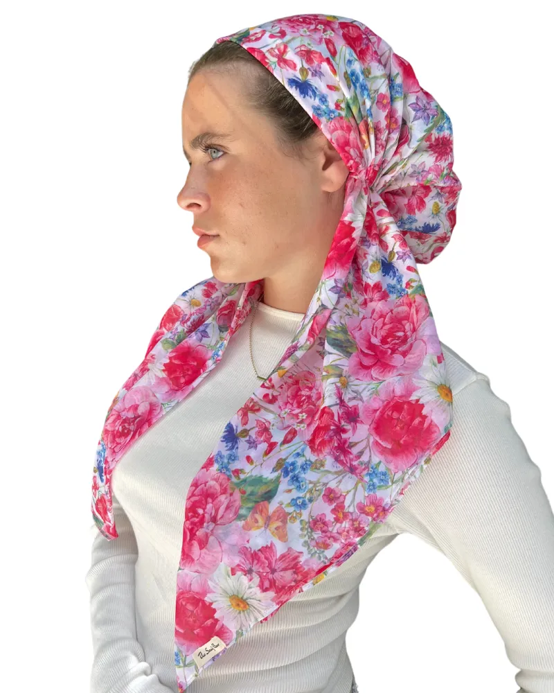 Botanical Garden Classic Pre-Tied Bandanna with Full Grip