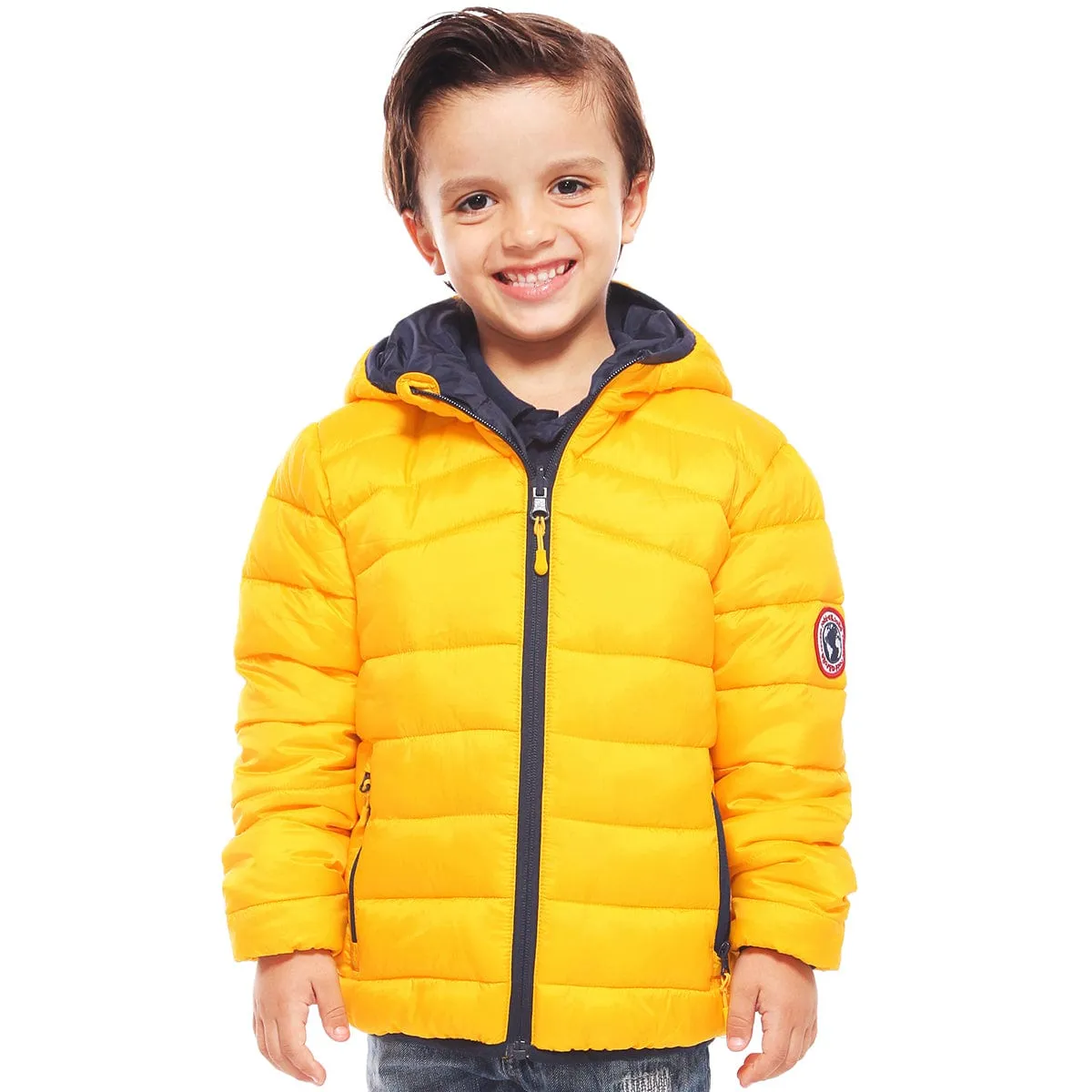 Boys' Reversible Lightweight Puffer Jacket