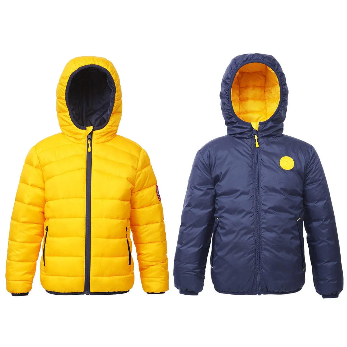 Boys' Reversible Lightweight Puffer Jacket