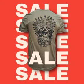 Bravo 22 Premium 'The Chief' T-Shirt - Olive