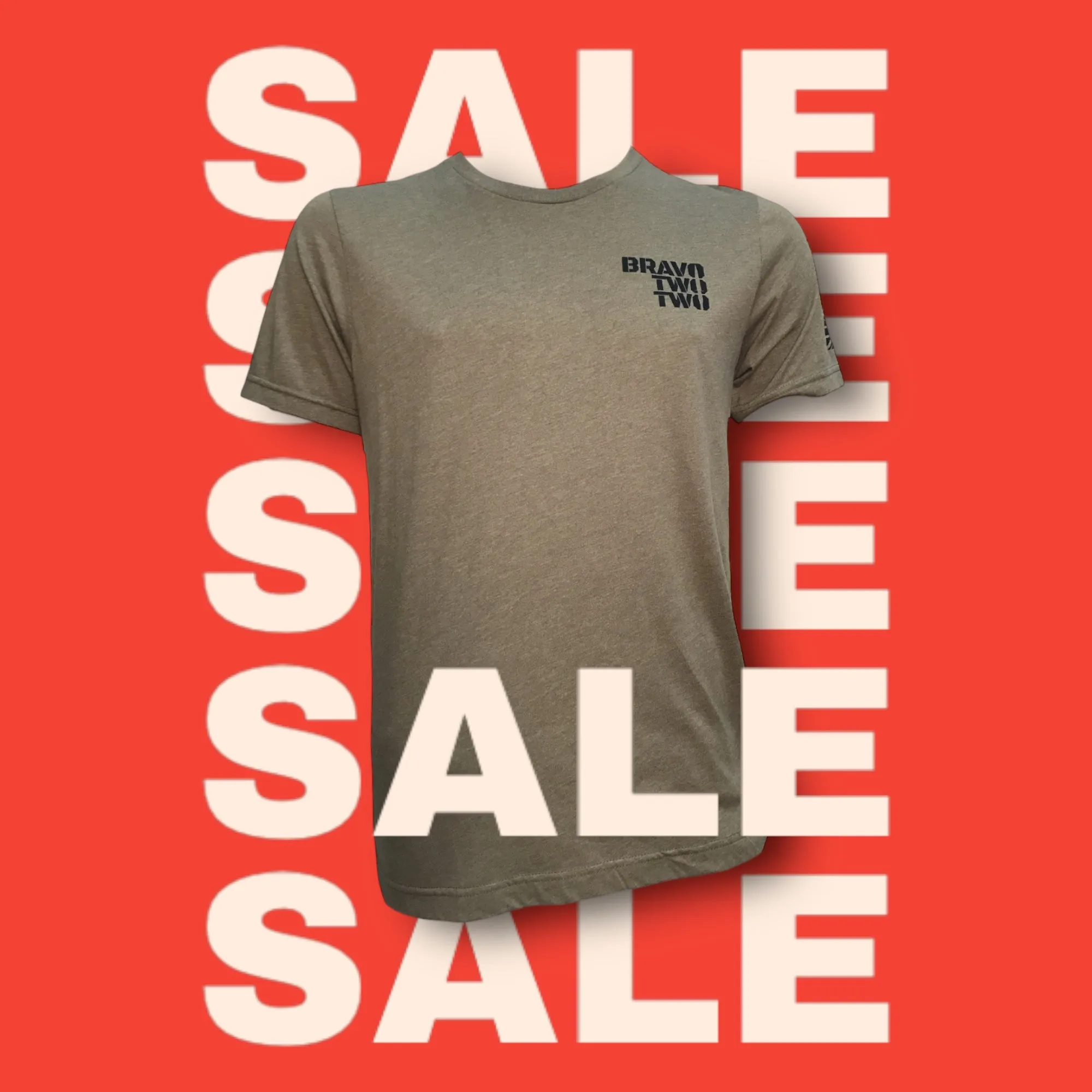 Bravo 22 Premium 'The Chief' T-Shirt - Olive