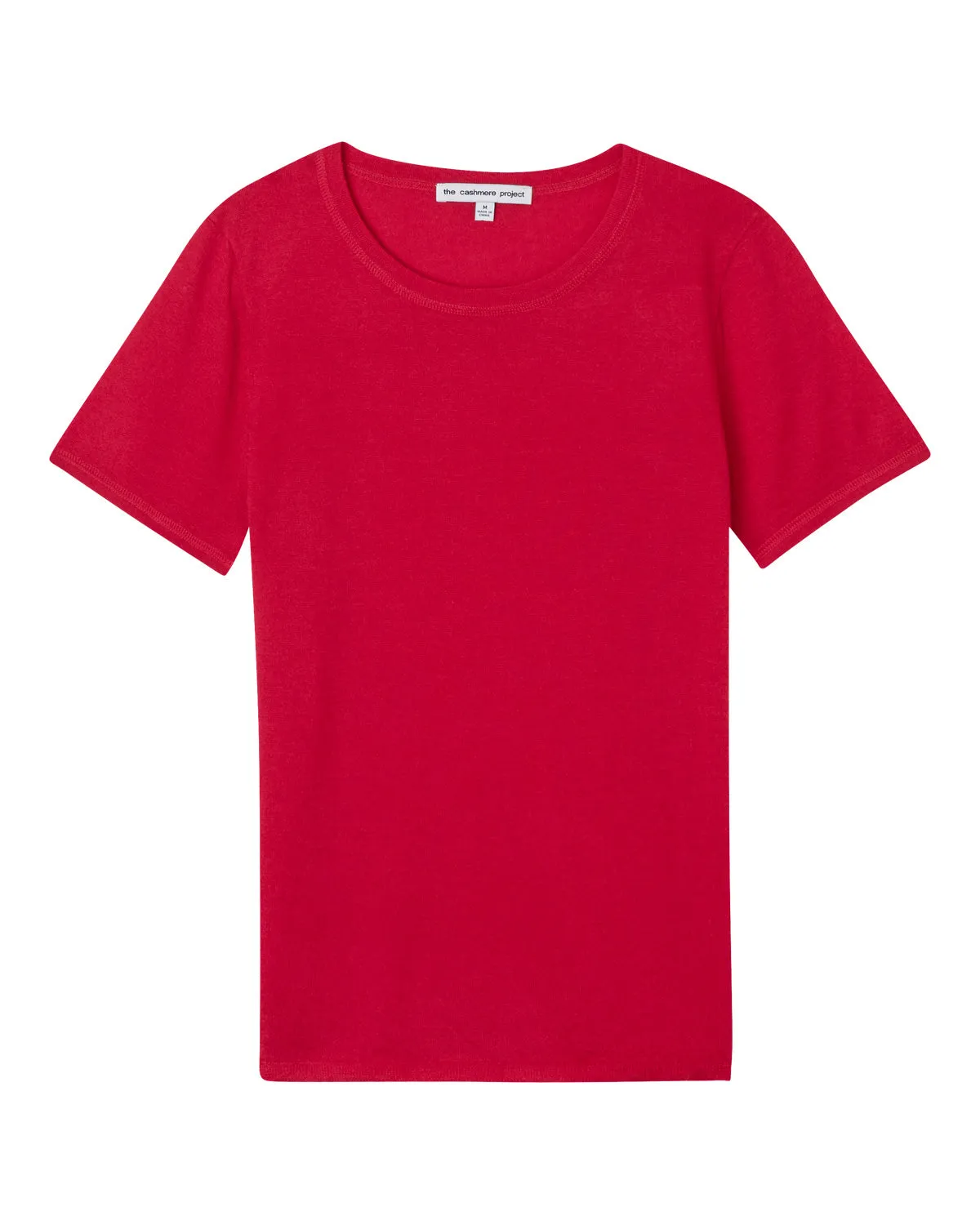 California Cashmere Short Sleeve Crew