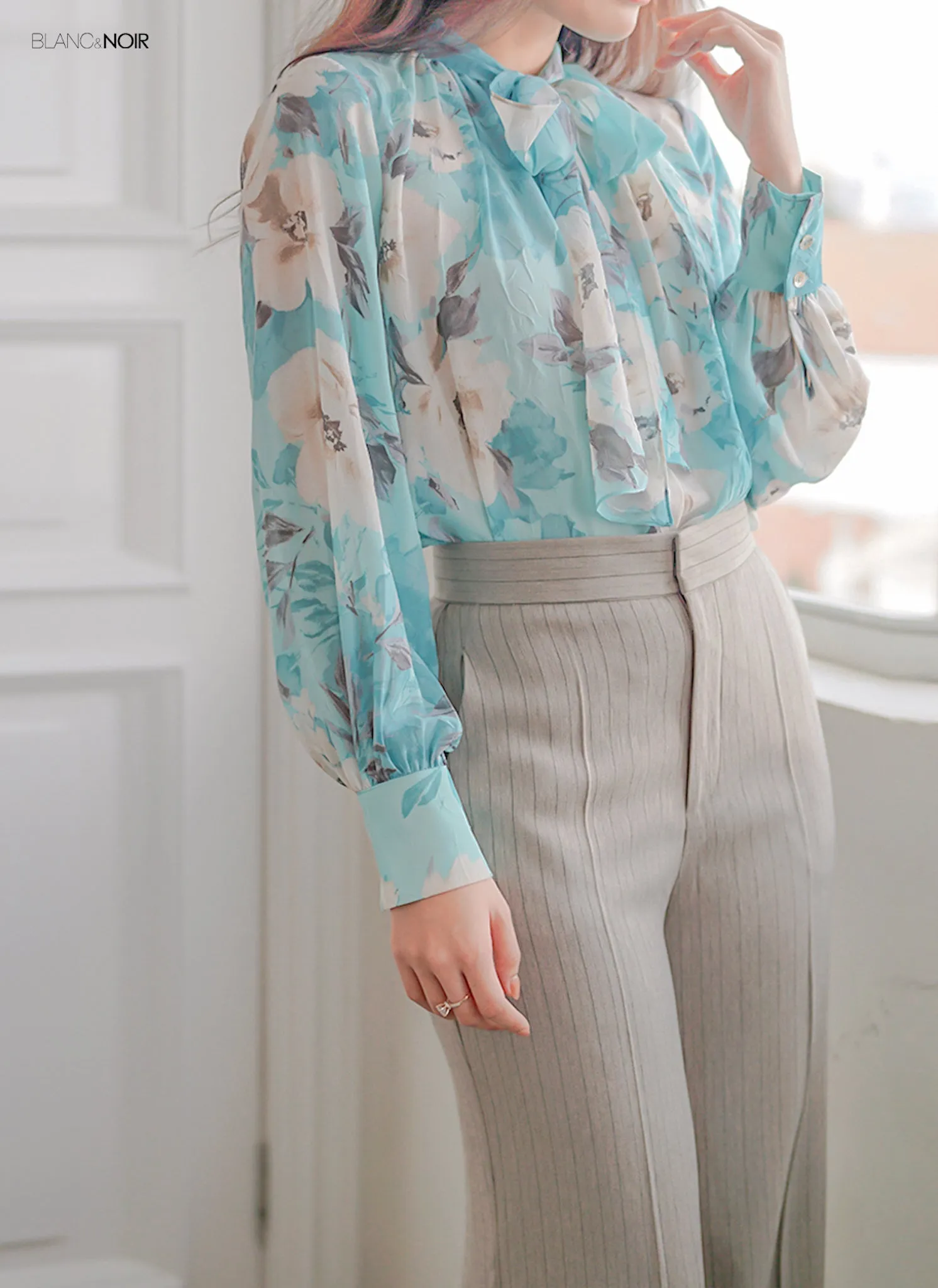 Camellia Chiffon Blouse