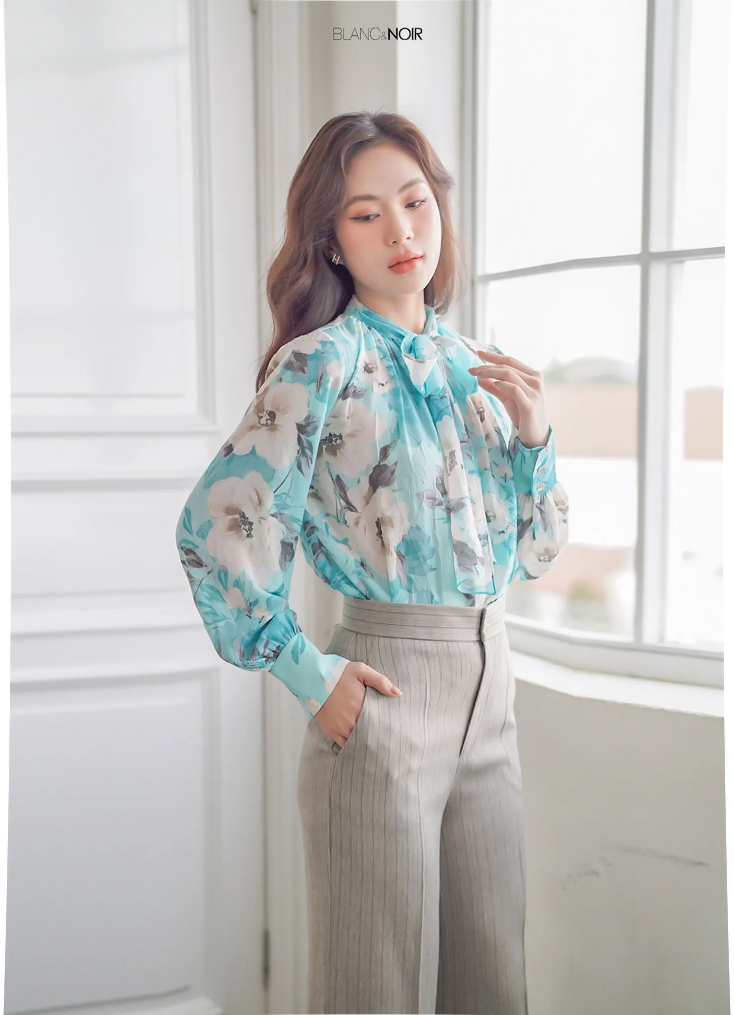 Camellia Chiffon Blouse