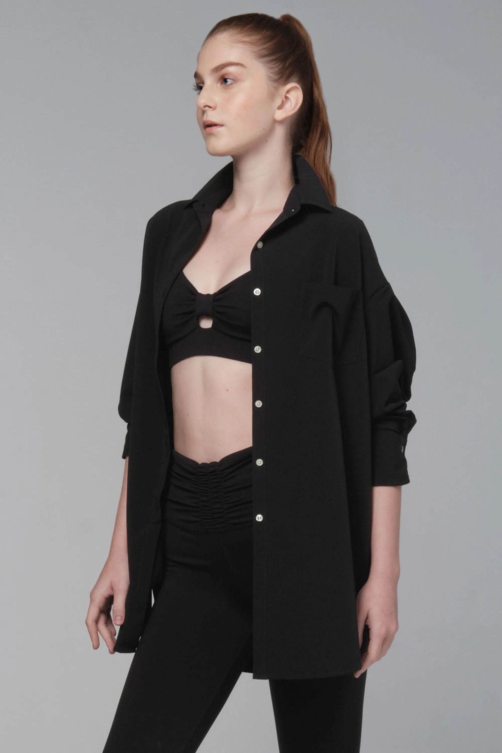 Chez-Mise Black Shirt