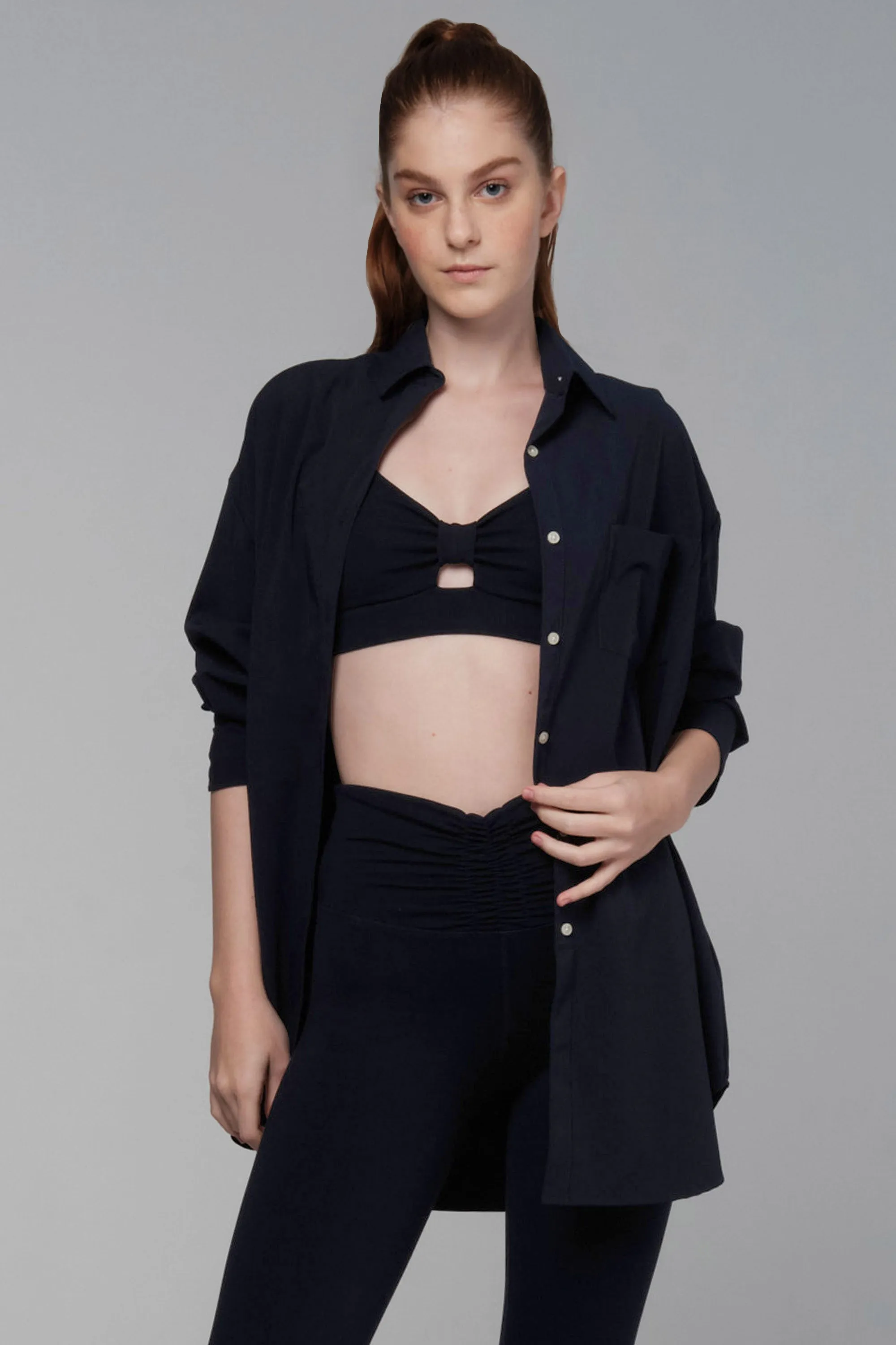 Chez-Mise Navy Shirt