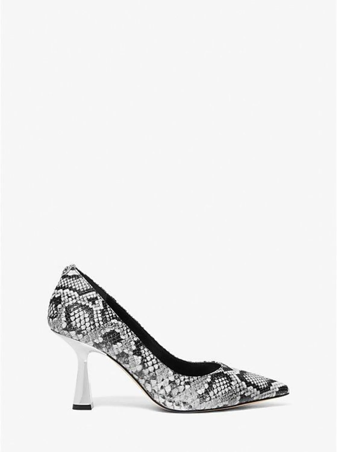 Clara Snake Embossed Leather Pump