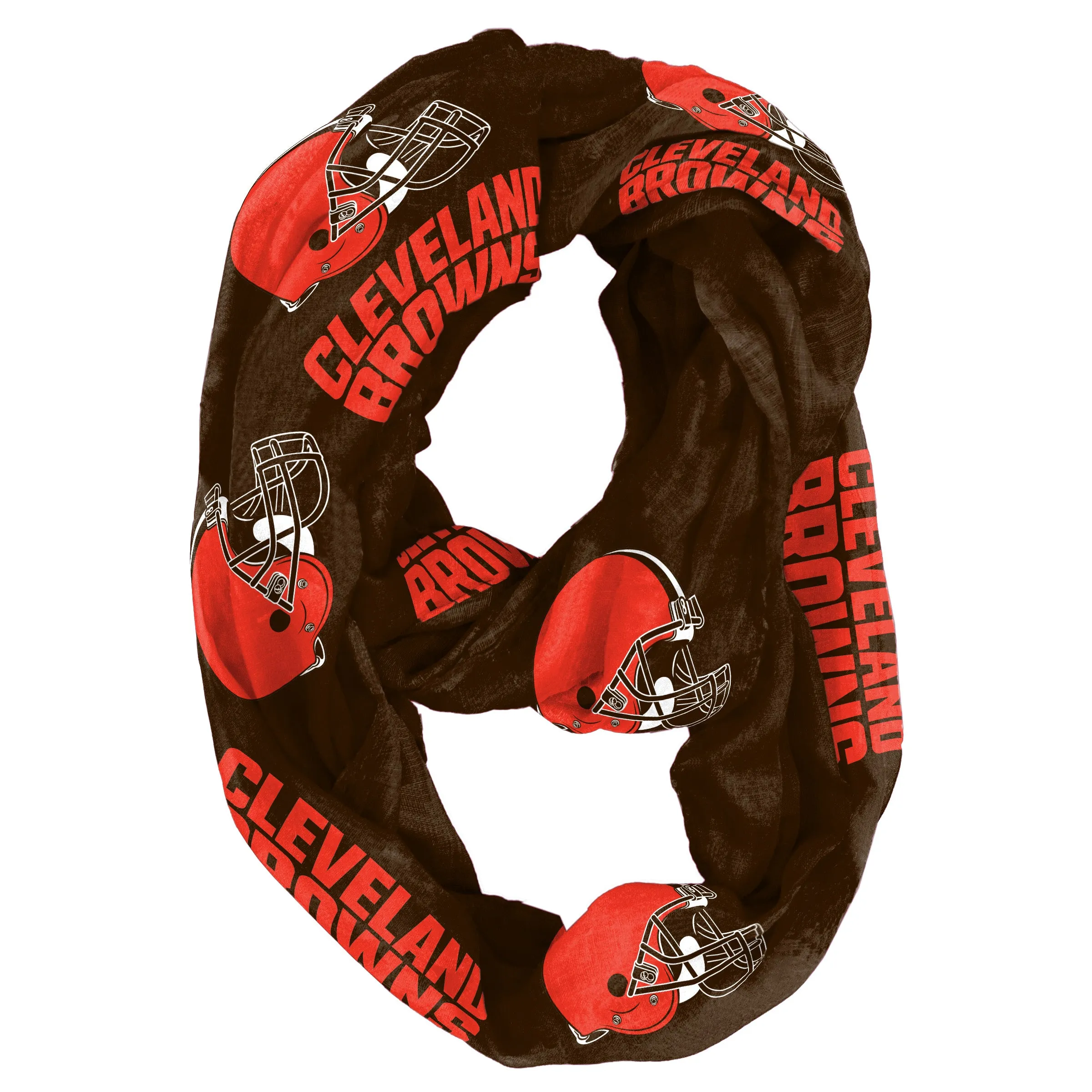 Cleveland Browns Sheer Infinity Scarf