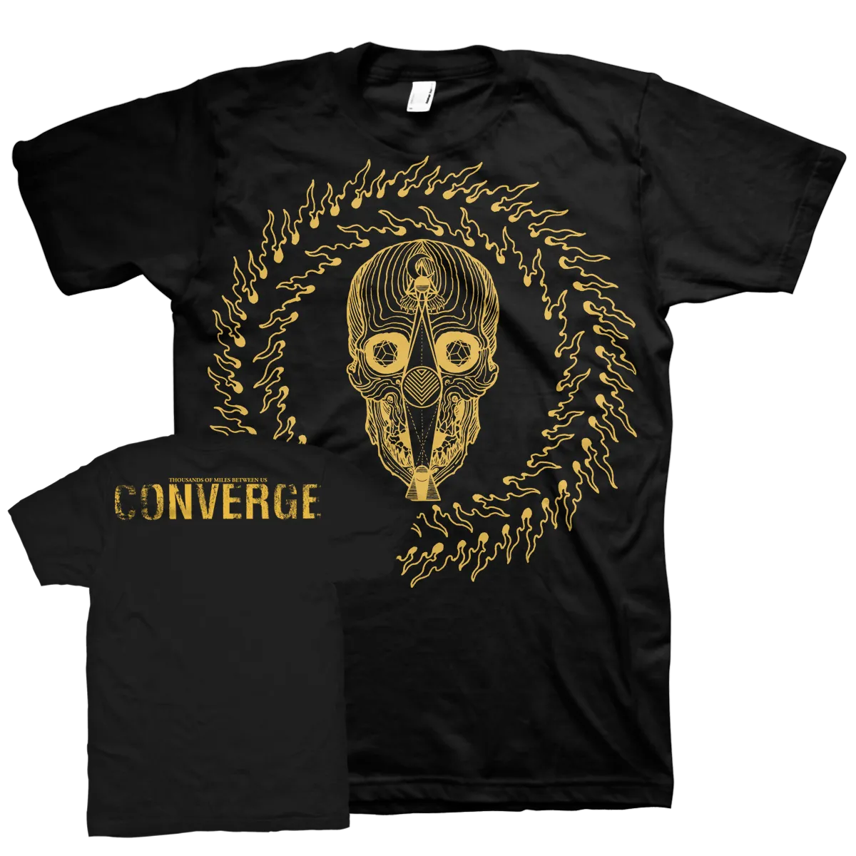 Converge "TOMBU" Black T-Shirt