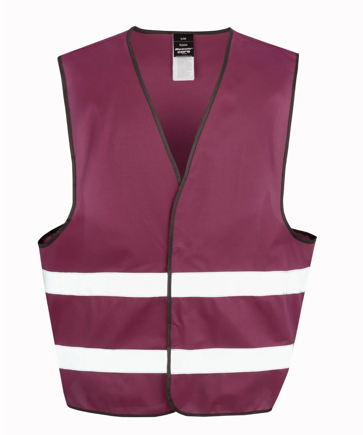 Core hi-vis vest | Burgundy