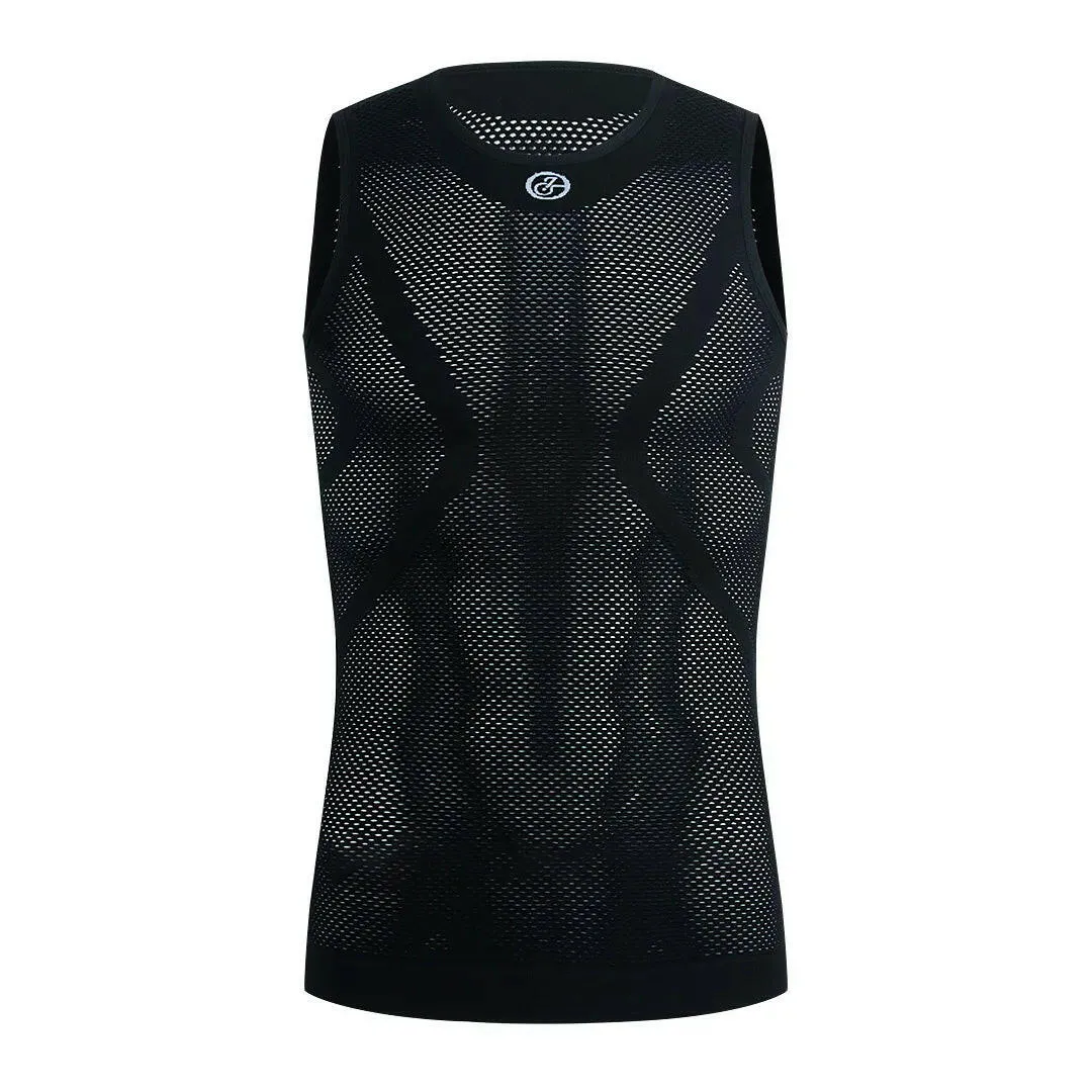 Cycling Vest High Elastici Cycling Base Layer Jersey MTB Road Bike Bicycle Vest Running Sport Cycling Underwear 4Color