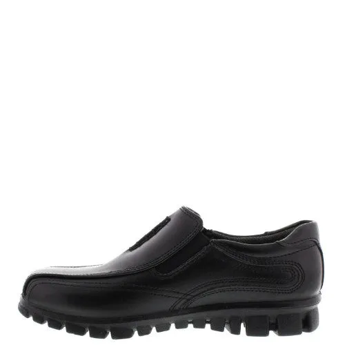 Deer Stags Boy's Stadium Slip On Dress Shoe - Black