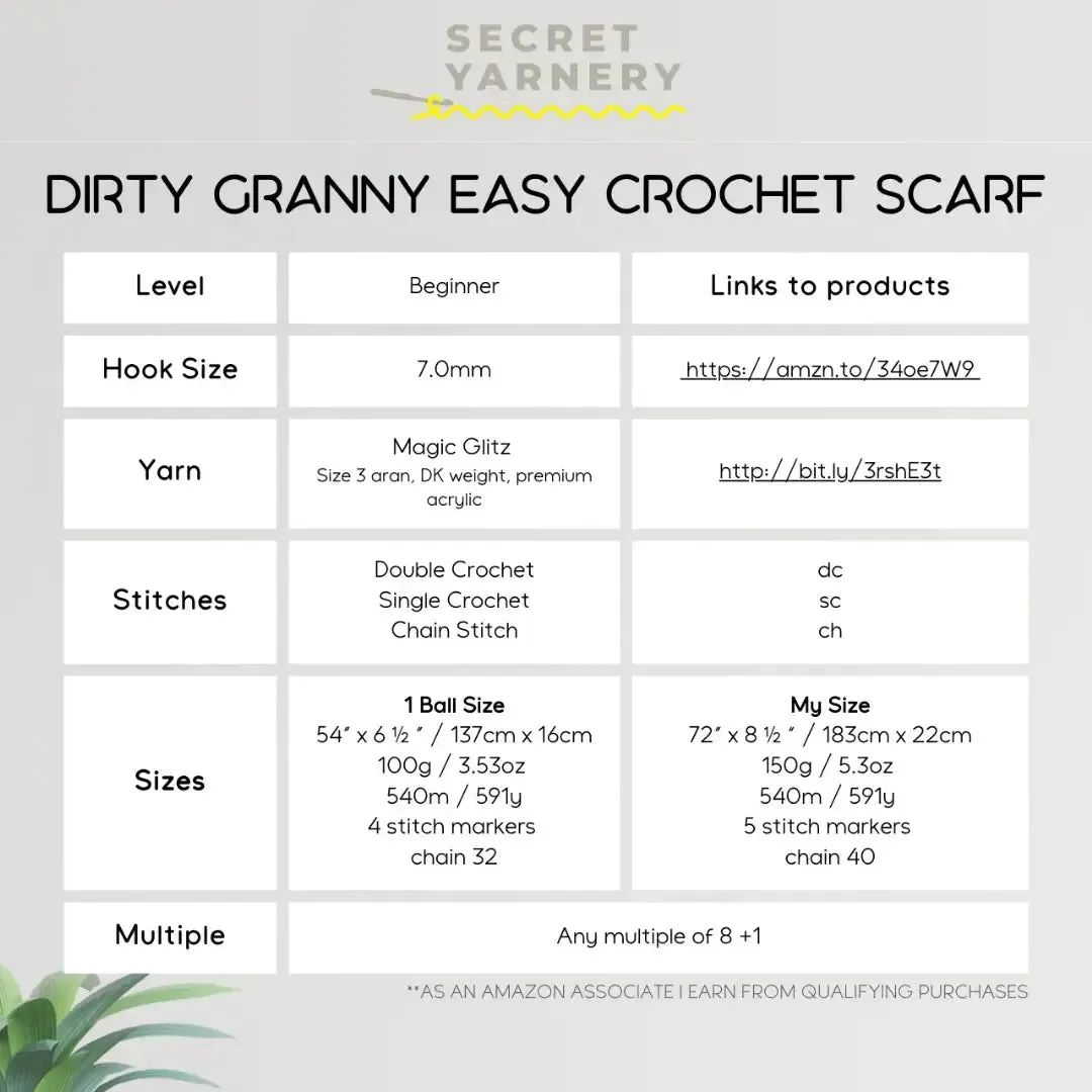 Dirty Granny Easy Crochet Scarf – Modern Boho Style for Beginners