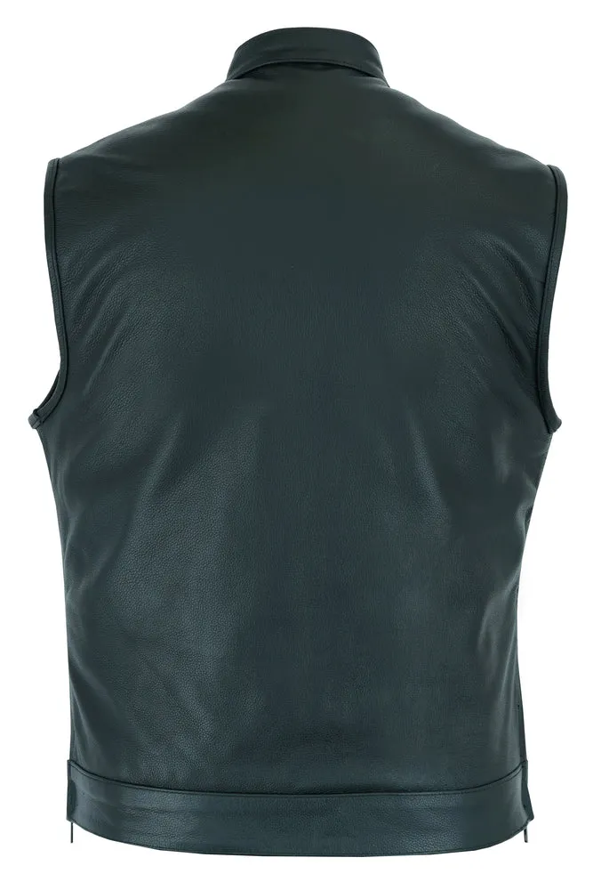 DS171 Men's Double Crosser Leather Vest