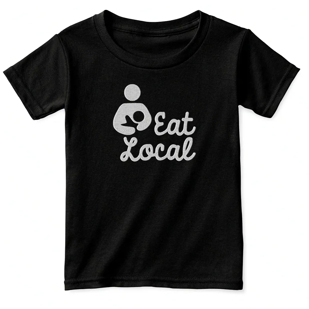 Eat Local Baby Shirt