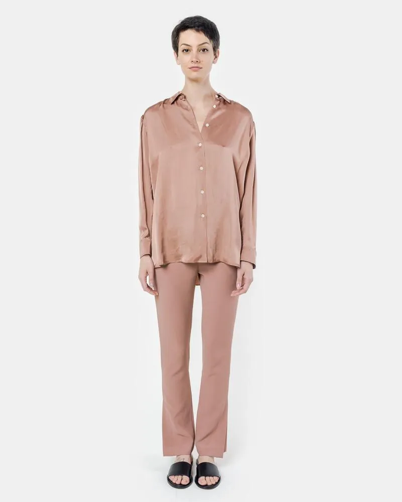 Elma Air Shirt in Nude Pink