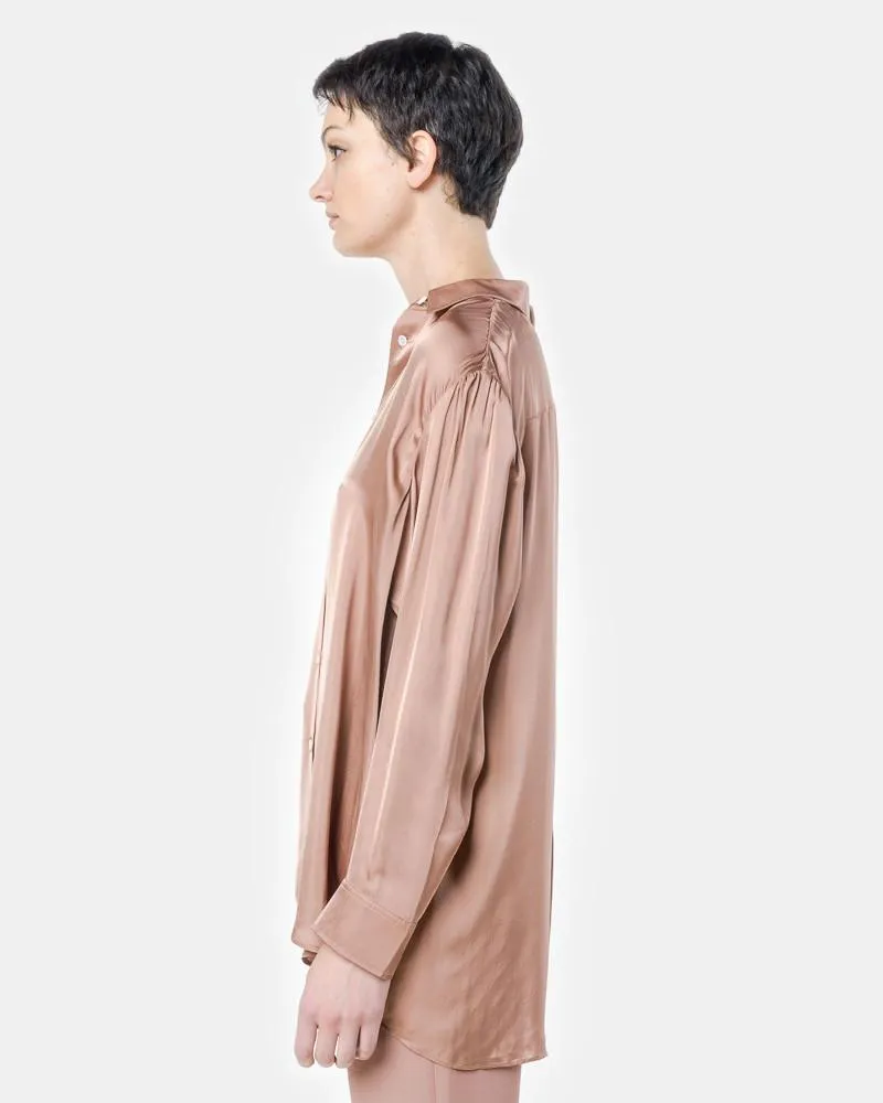 Elma Air Shirt in Nude Pink