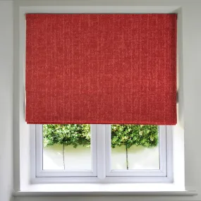 Eternity Red Roman Blinds