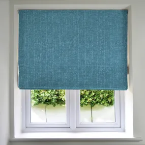 Eternity Teal Roman Blinds