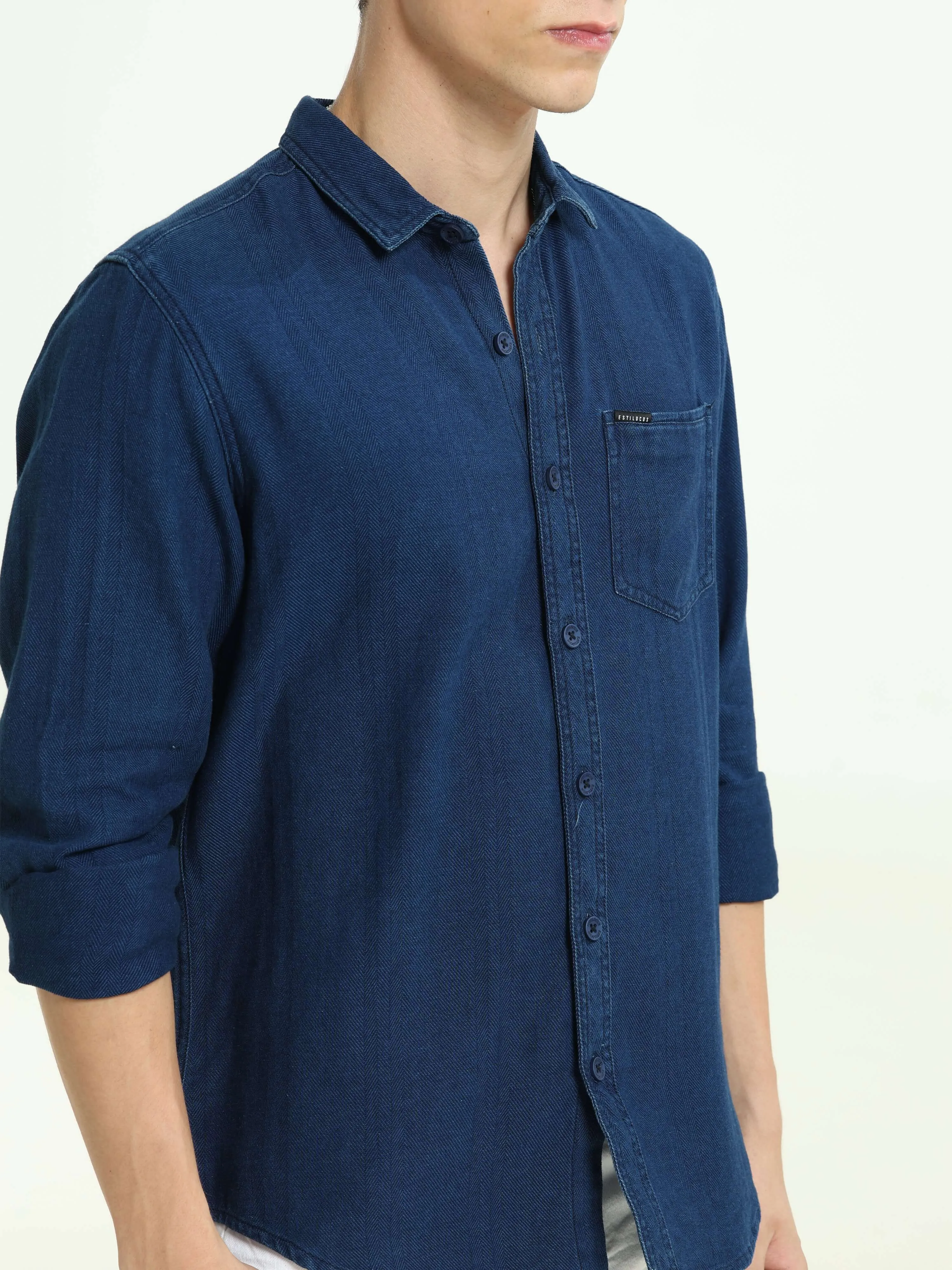 Fabius irish indigo shirt