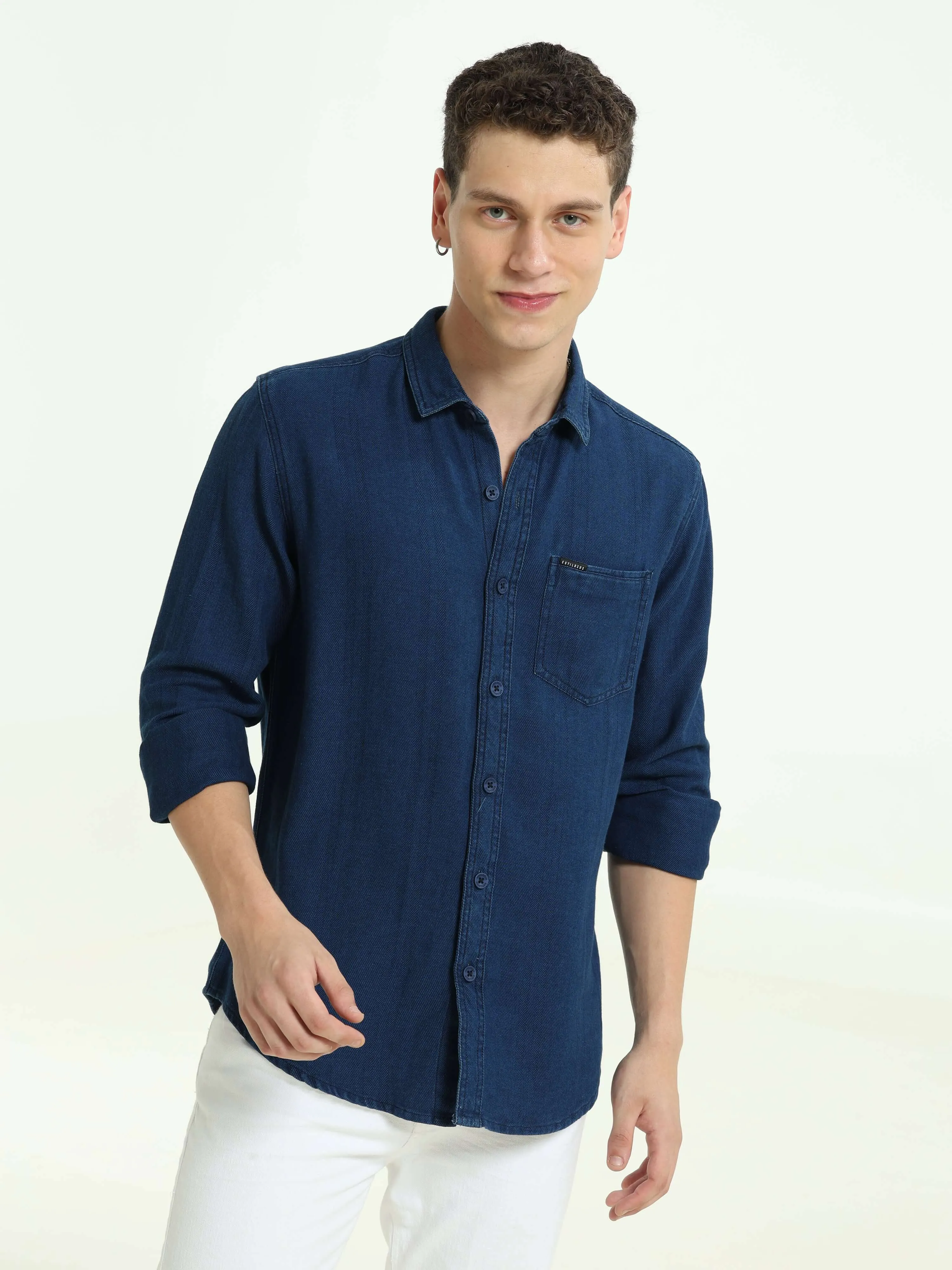 Fabius irish indigo shirt