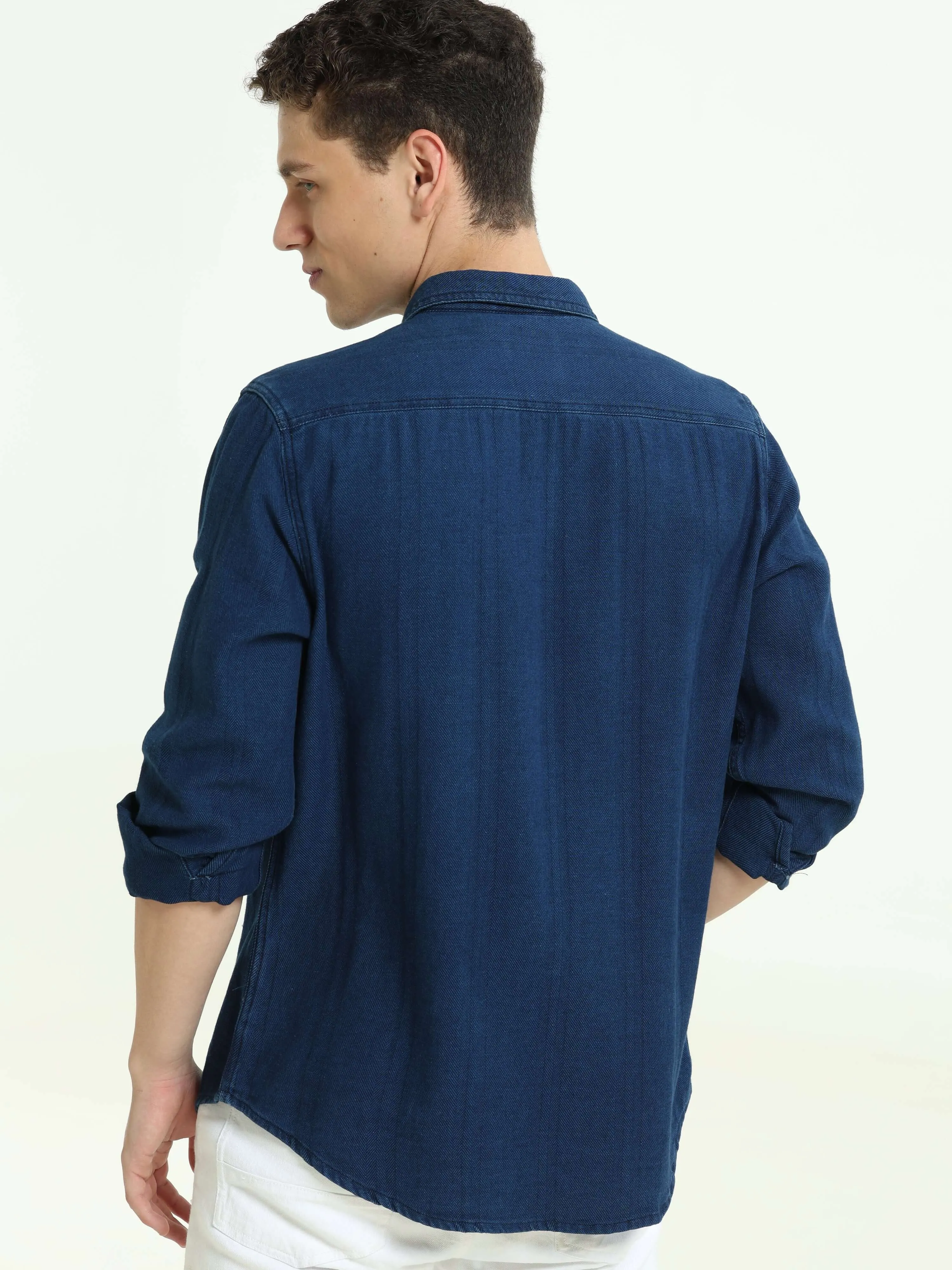 Fabius irish indigo shirt