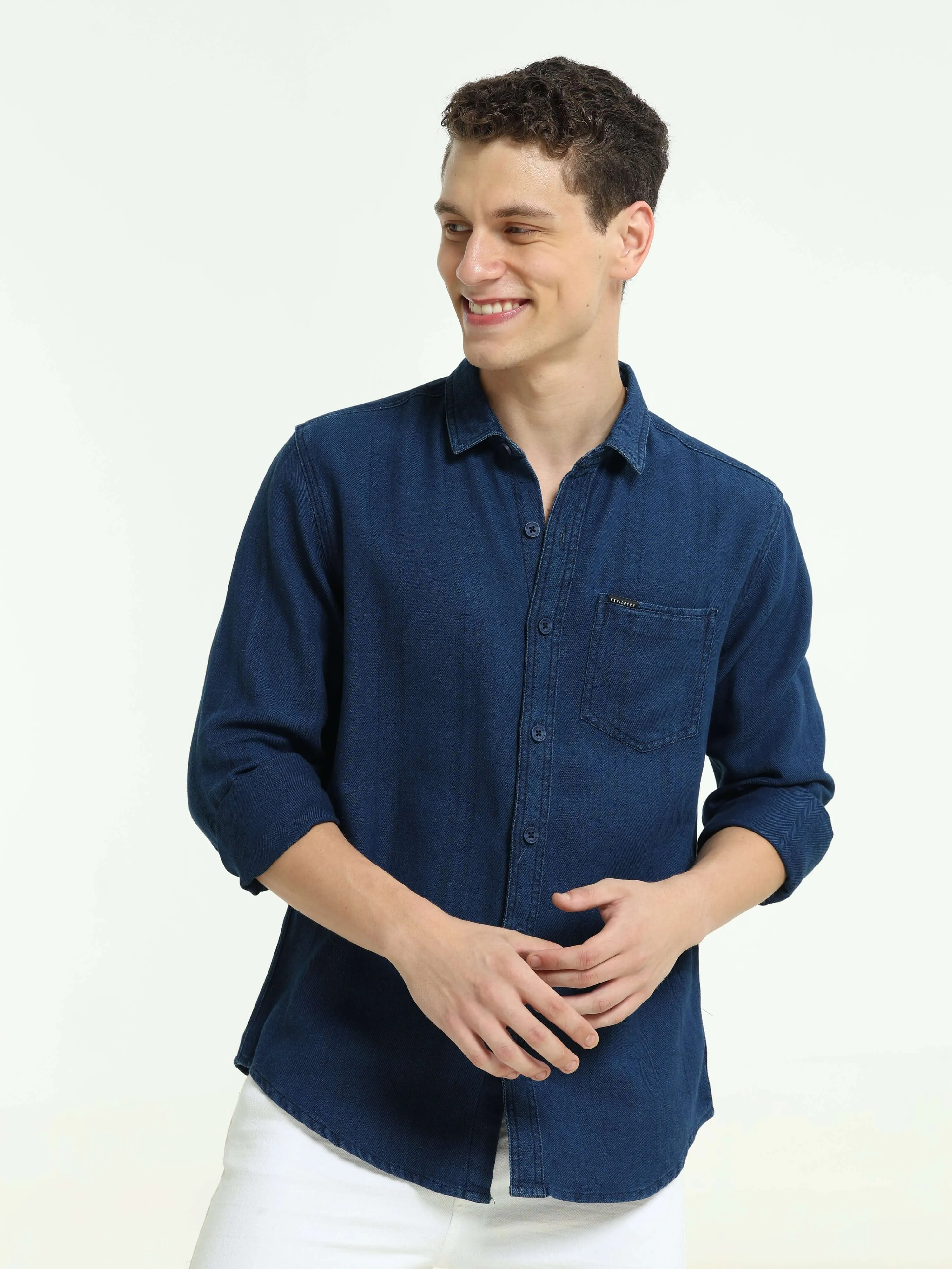 Fabius irish indigo shirt