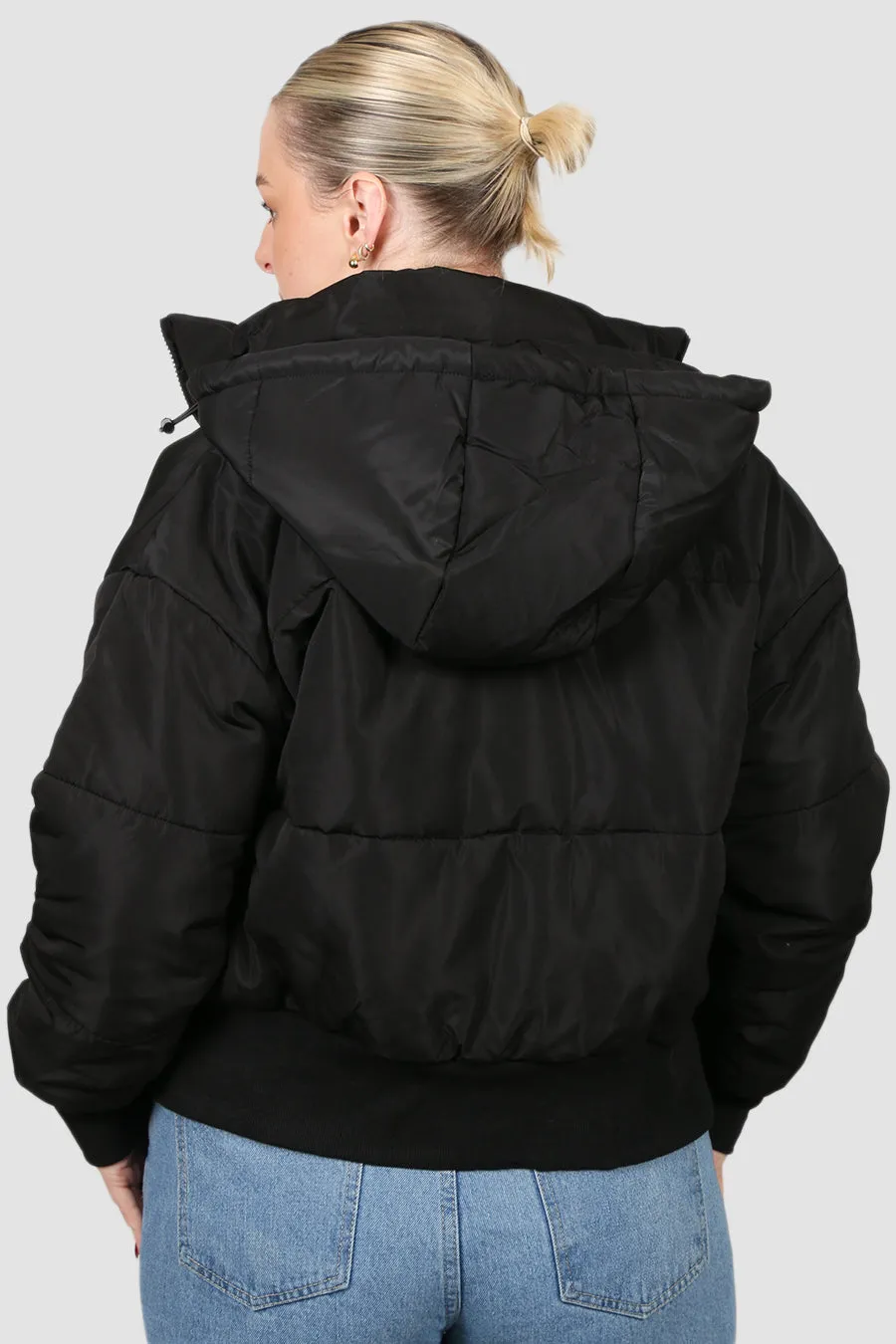 FAYT PUFFER JACKET BLACK