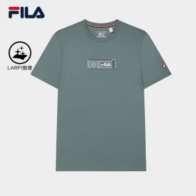 FILA CORE CROSS OVER MODERN HERITAGE Men Short Sleeve T-shirt in Olive Green