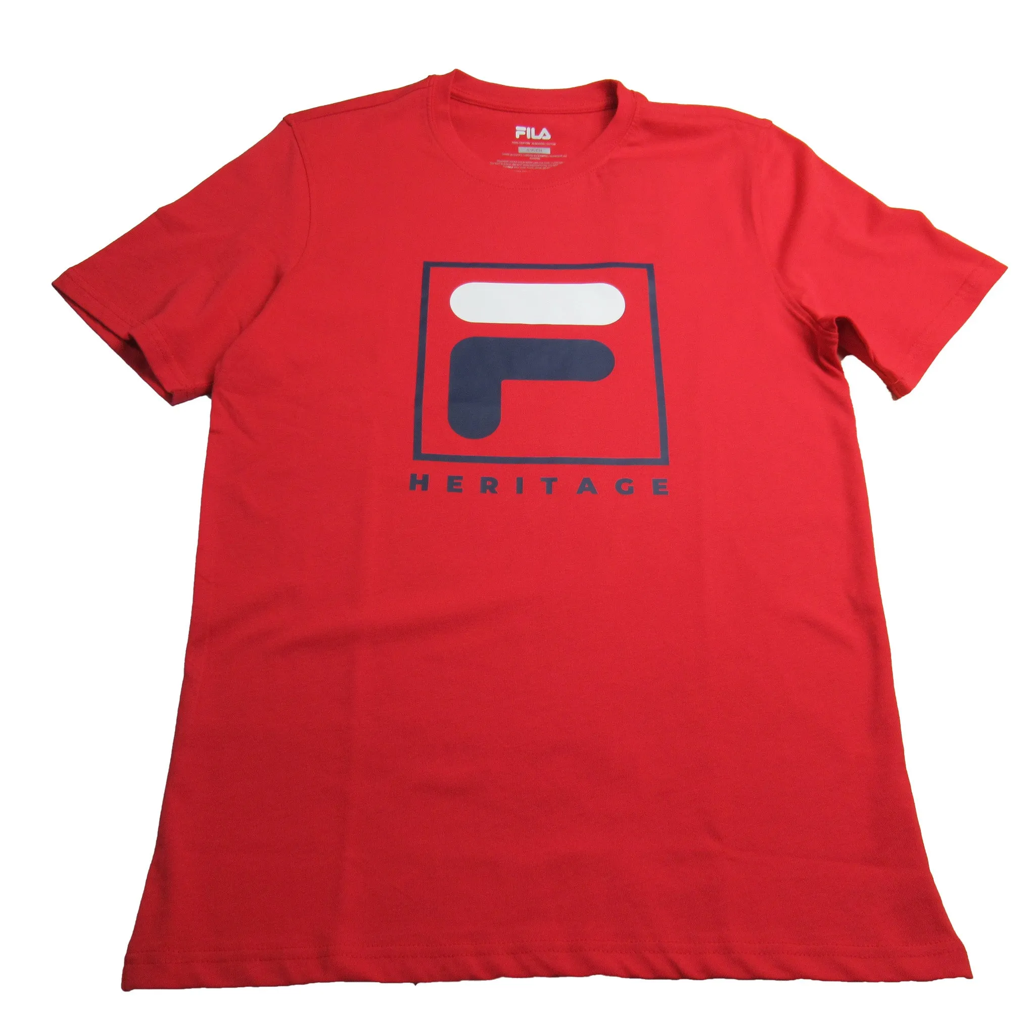 Fila Men's Heritage F Box Logo T-Shirt LM913787