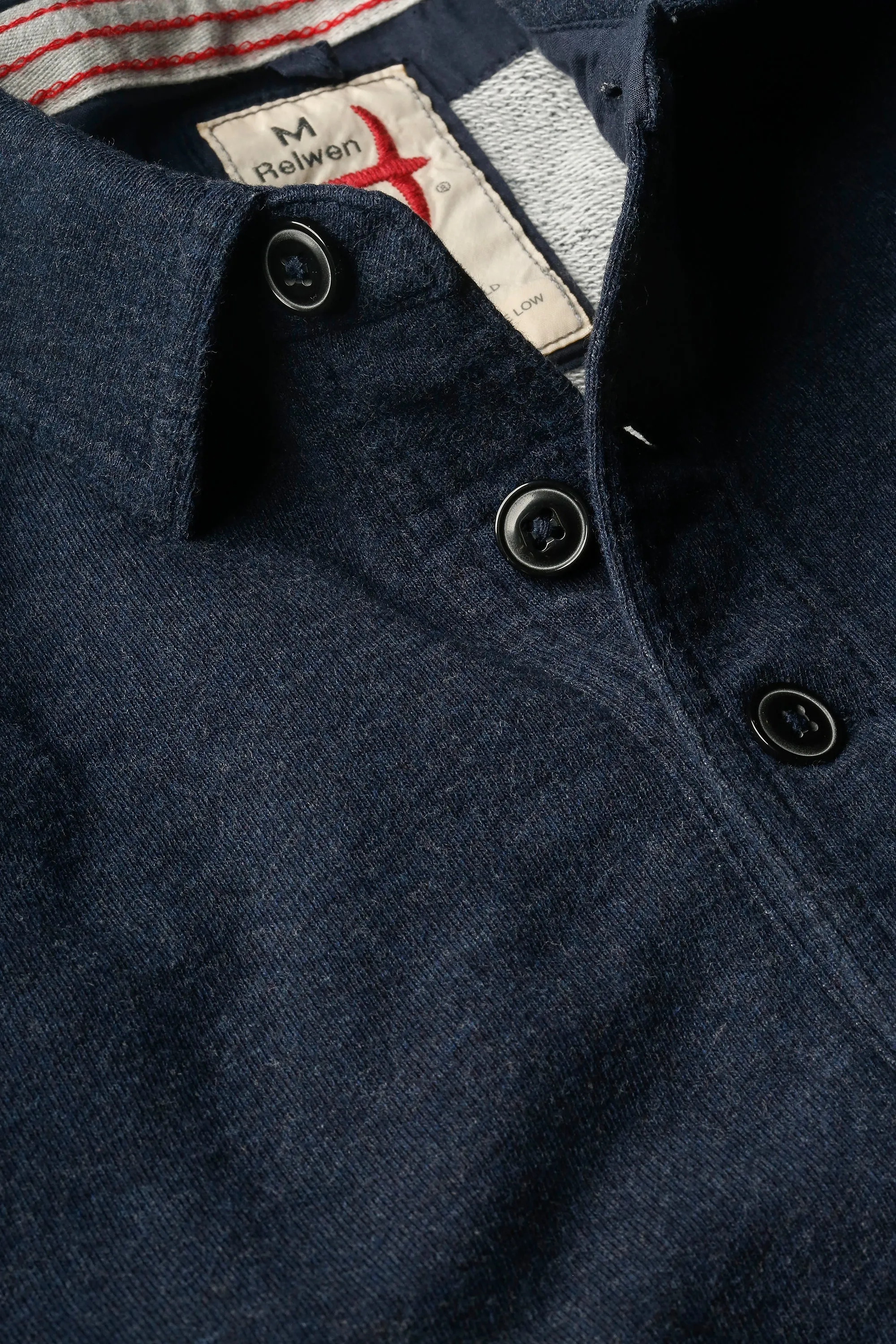 Frenchloop Polo - Navy