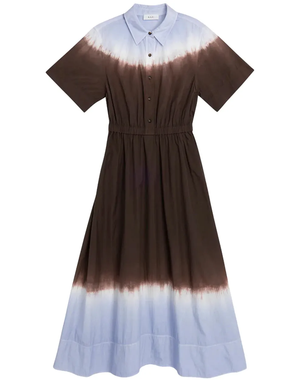 Fudge and Blue Dip Dye Demi Dress