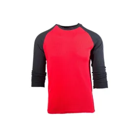 Galaxy by Harvic Raglan Sleeve Thermal Shirt