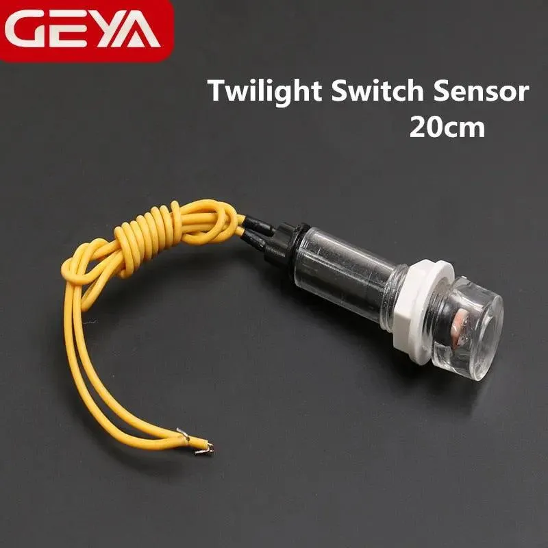 GEYA- Twilight Switch Sensor Photoelectric Timer Light Sensor