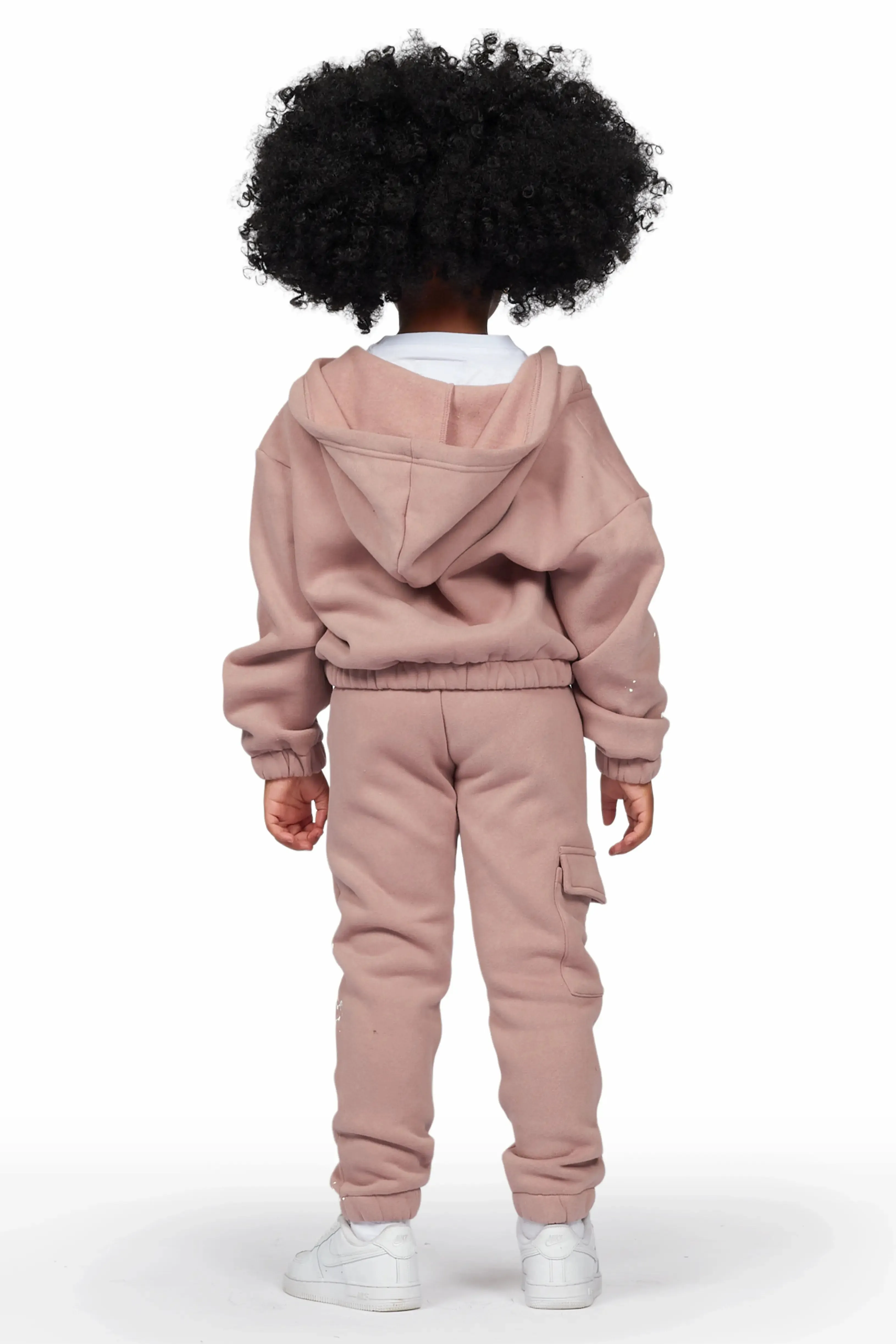 Girls Bass Lilac  Zip Up Hoodie Pant Set