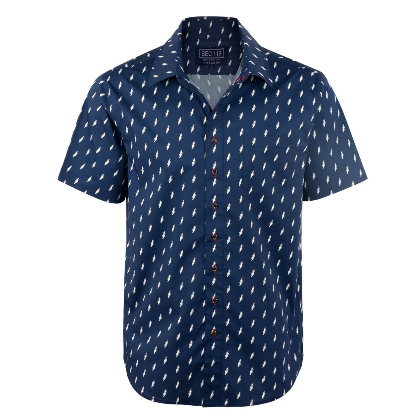 Grateful Dead | Classic Button Down | 13 Point Bolt