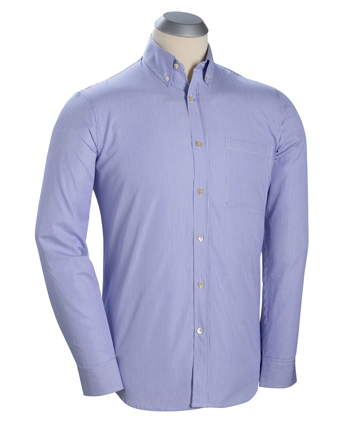 Heritage Italian-Made 100% Broadcloth Cotton Sport Shirt