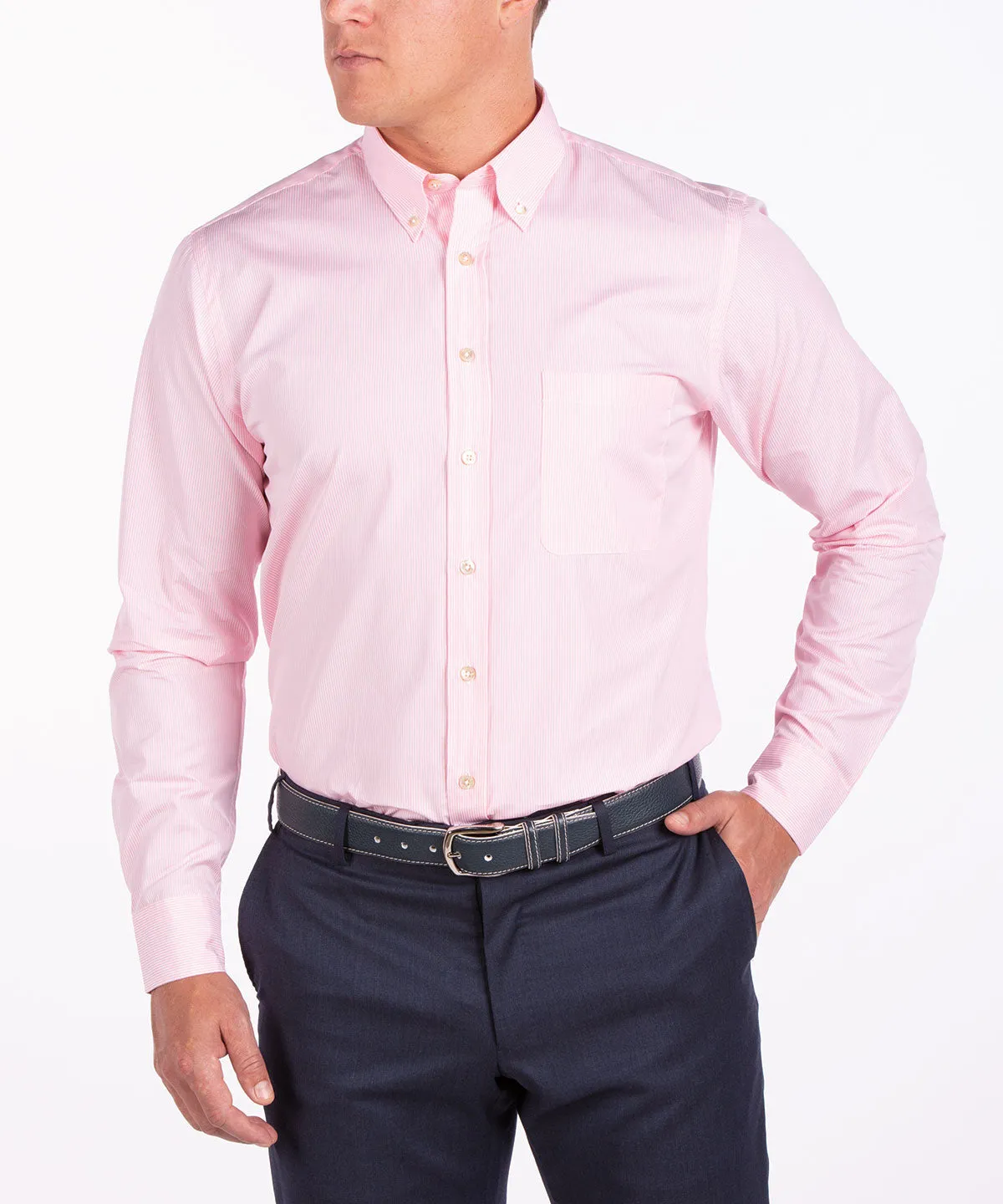 Heritage Italian-Made 100% Broadcloth Cotton Sport Shirt