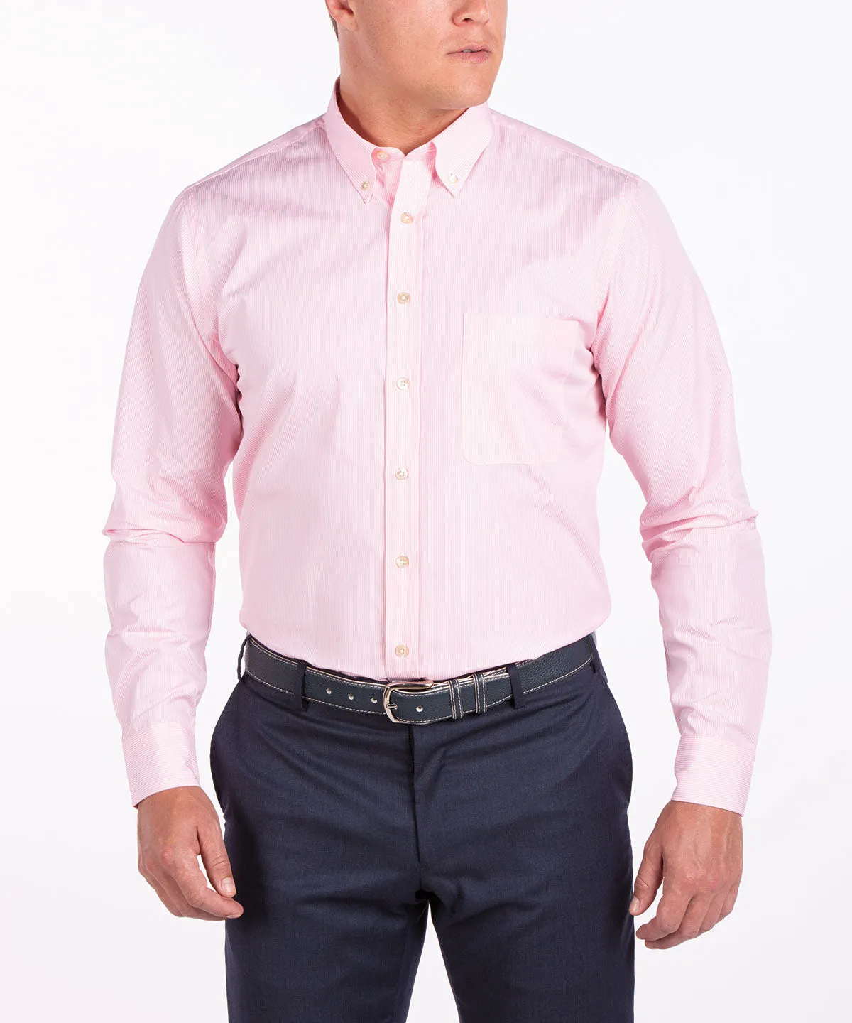 Heritage Italian-Made 100% Broadcloth Cotton Sport Shirt