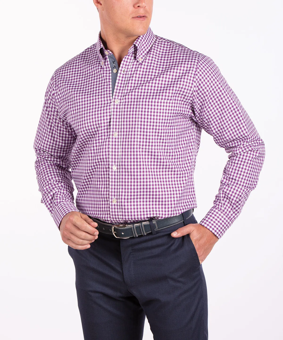 Heritage Italian-Made Oxford Gingham Sport Shirt